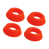 Maxbell 4x Sport Ball Stand Holders Versatile Space Saving Basketball Display Stands Orange