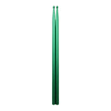 Maxbell 2Pcs Drum Sticks Classic Exercise Drumsticks for Beginners Children Exercise Green