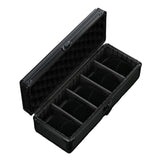 Maxbell Watch Case Aluminum Alloy Gift Watch Box for Travel Watch Collectors Friends 5 Slot