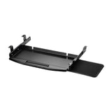Maxbell Keyboard Tray Under Desk Slide Out Computer Keyboard Holder for Home Working Black