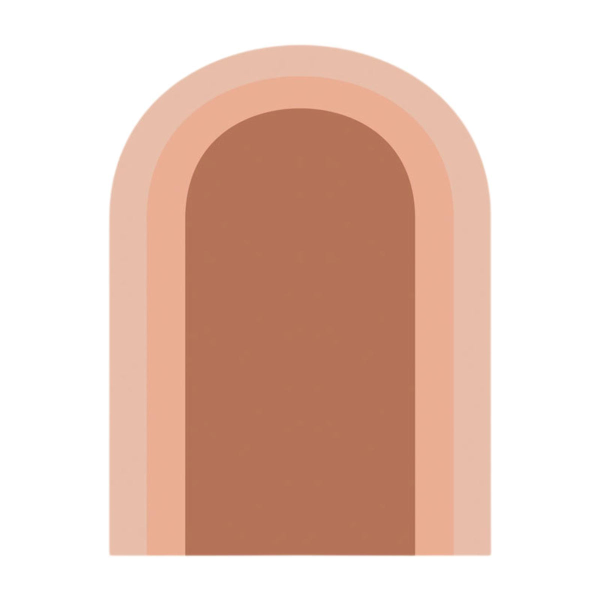 Maxbell Boho Arch Wall Decal Modern PVC Simple   Arch for Indoor Holiday