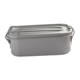 Maxbell Titanium Lunch Box Tableware Snack Box Bento Box for Picnic Travel Household 1200ML with Handle