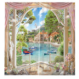 Maxbell 1 Pair Thermal Insulated Blackout Window Curtain Panel Balcony - Aladdin Shoppers