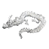 Maxbell 3D Dragon Toy Good Luck Ornament Wealth Dragon Statue for Bedroom Desk Table 20cm