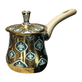Maxbell Coffee Pot Water Kettle with Wooden Handle Teapot Easy to Clean Coffee Maker 720ml Style B