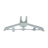 Maxbell Ironing Machine Hanger Garment Steamer Hanger for Steam Brush Hanging Nozzle Gray