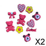 Maxbell 2xBeach Bag Charms Accessories Creative Festival Craft Reusable Handmade Decor Style C
