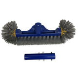 Maxbell Pool Scrub Brush Portable Easy to Use with Round Ends for Tiles Steps Corner