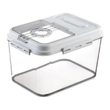Maxbell Maxbell Clear Rice Storage Container Pantry Organization for Household Nuts Kitchen 66Lbs