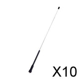 Maxbell 10xSMA-Female Telescopic Antenna For BaoFeng BF-888S 777S BF-666S UV5R