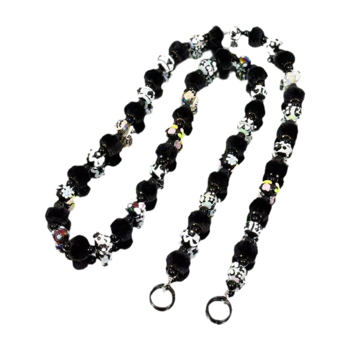 Maxbell Bag Chain Stylish Lightweight Removable 50" for Purse Shoulder Bag Accessory Black