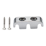 Maxbell String Retainer Metal with Screws for Electric Guitars Classical Guitar Bass 2.45CM