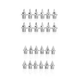 Maxbell 24x Footful Shoes Spikes Sports Running Track Shoes Trainers 7MM+8MM 2 Sets NEW