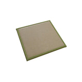 Maxbell Maxbell Floor Mat Square Premium Easy to Use Woven Carpet for Office Bedroom Kitchen Green