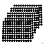 Maxbell 10 Sheet Rubber Based EVA Pads Self Sticky Furniture Anti Skid Protectors