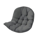 Maxbell Egg Chair Cushion Soft Washable Basket Chair Cushion for Patio Outdoor Porch Dark Gray