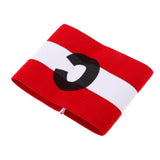 Maxbell Football Soccer Sports Arm Adjustable Bands Captain Armband #1 red - Aladdin Shoppers