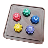 Maxbell Korean Traditional Play Game Korean Folk Game Set for Club Holiday Birthdays with square board