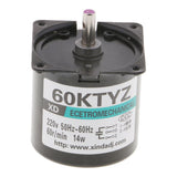 Maxbell 60KTYZ 220V 60rpm Permanent Magnetic Electric Synchronous Motor 14W