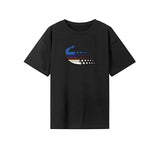 Maxbell Maxbell Women's T Shirt Summer Soft Stylish Crewneck Tee for Backpacking XL Black