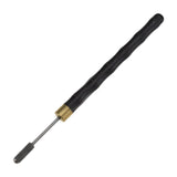Maxbell Edge Dye Pen Professional Portable DIY Leather Edge Pen Painting Accessories Black Silver