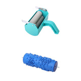 Maxbell DIY Home Wall Decoration Painting Machine + Flower Dot Pattern Painting Roller