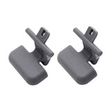 Maxbell 2 Pieces Center Console Armrest Upper Latch Replaces for Hyundai Sonata Grey