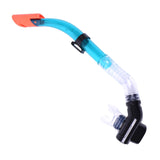 Maxbell Semi Dry Snorkel, Snorkel Swimming Diving Snorkeling Equipment Snorkel Light Blue