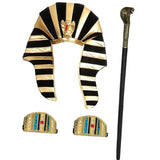Maxbell Halloween Egyptian Pharaoh Hat for Birthdays Stage Performance Show Holidays