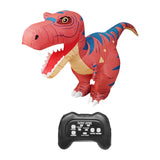 Maxbell Remote Control Inflatable Dinosaur Toy Accessory for Age 6-8 8-12 Boys Girls Red