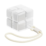 Pill Organizer for Traveling Versatile Medicine Case for Purse Backpack Trip White