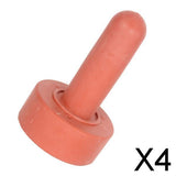 Maxbell 4xHL-MP73-Rubber Calf Milk Bottle Feeding Snap Calf Milk Mouth Bottle Nipple