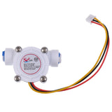 Maxbell 4xWater Flow Sensor Flowmeter Hall Flow Sensor Water Control 0.3-10L/min