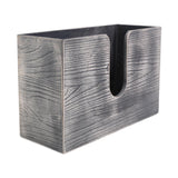 Maxbell Paper Towel Holder Tissue Box Holder Office Wood Wall Mount Tissue Dispenser grey