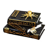 Maxbell Halloween Witch Spellbook Spooky Table Decoration for Bookshelf Indoor Gifts