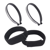 Maxbell 2x Cycling Trouser Clip Reflective Gear Ankle Safety Band for Riding Outdoor silver