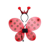 Ladybug Wing Costume Accessories for Birthday Role Play Stage Performance