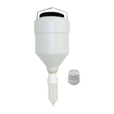 Maxbell Condiment Squeeze Bottle 3.5L Sauce Dispenser for Commercial Outdoor Kitchen white