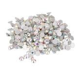 Maxbell 1400pcs Ss10/20 Glass Crystal Round Flat Back Rhinestones Gemstones Acrylic
