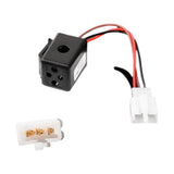 Motorcycle light-emitting diode Turn marker Light, 12V Universal, with Sound/No Sound Option, Plug & Play Black 12V 3-Wire Buzzer