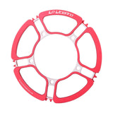 Maxbell Bike 170mm Crank Arm Bicycle Crankset BCD 130mm Crank 53 56 58T Red 56T - Aladdin Shoppers