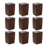 Maxbell 9x Wooden Tea Storage Box Organizer Container Wood Tea Caddy Container Box