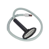 Maxbell Garment Steamer Guide Hose with Brush Anti Bending Soft Steam Tube Snaps on 160cm