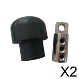 Maxbell 2xGym Pulley Machine Cable Balls Stopper Fixing Sets for Fitness Workout Home A