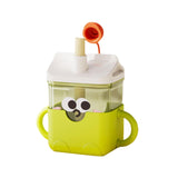 Maxbell Baby Starter Training Cup Cute Portable Water Cup for Infant to 12-18 Months Green