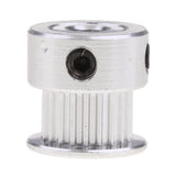 Maxbell 2Pcs 2GT 20T 5mm Bore Aluminum Pulley Gear Wheel for 3D Printer Timing Belt