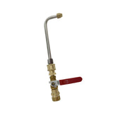 Maxbell Pressure Washer Hose Valve Wand Curved Rod Pressure Washer Fitting Accessory Length 23.5cm M22