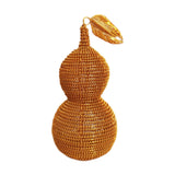 Maxbell Gourd Statue Good Luck Wealth Sculpture for Bookshelf Office New Year