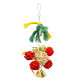 Maxbell 5 pcs Birds Chew Toy Parrot Birds Bell Swing Toys for Small to Largr Birds