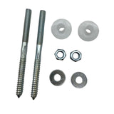 Maxbell Wall Mounted Basin Fixing Kit Washbasins Parts Sturdy Bathroom Basin Fitting 10x140mm